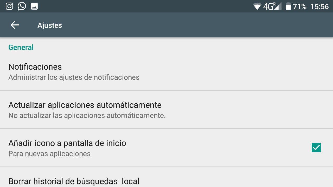 actualizaciones automáticas android