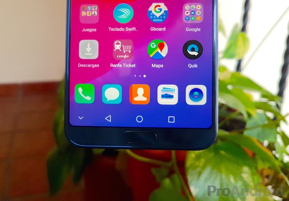 pantalla honor view 10