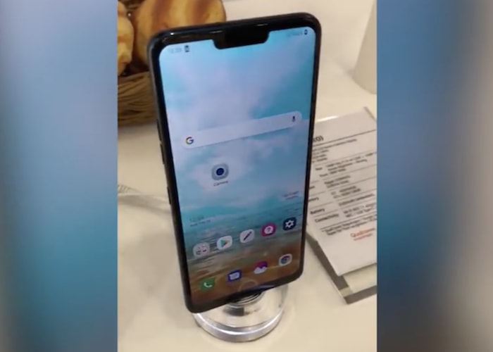 El LG G7 es filtrado en video con un diseño muy parecido al iPhone X