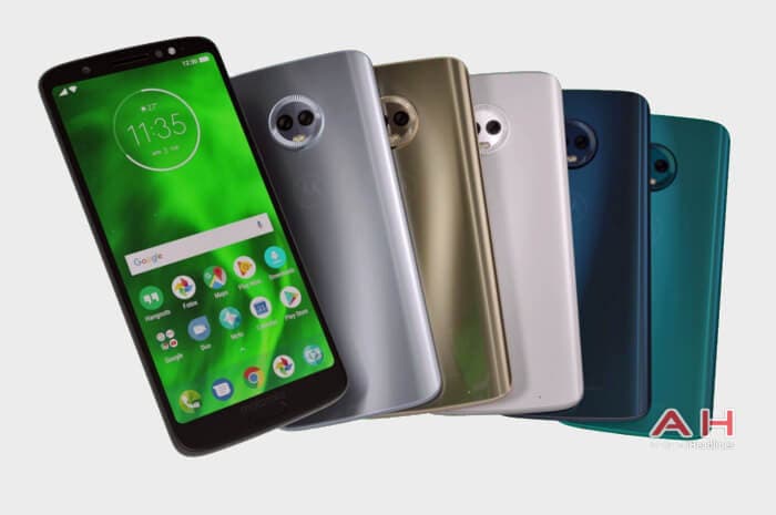 colores del motorola moto g6