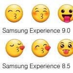 emojis de caras de Samsung