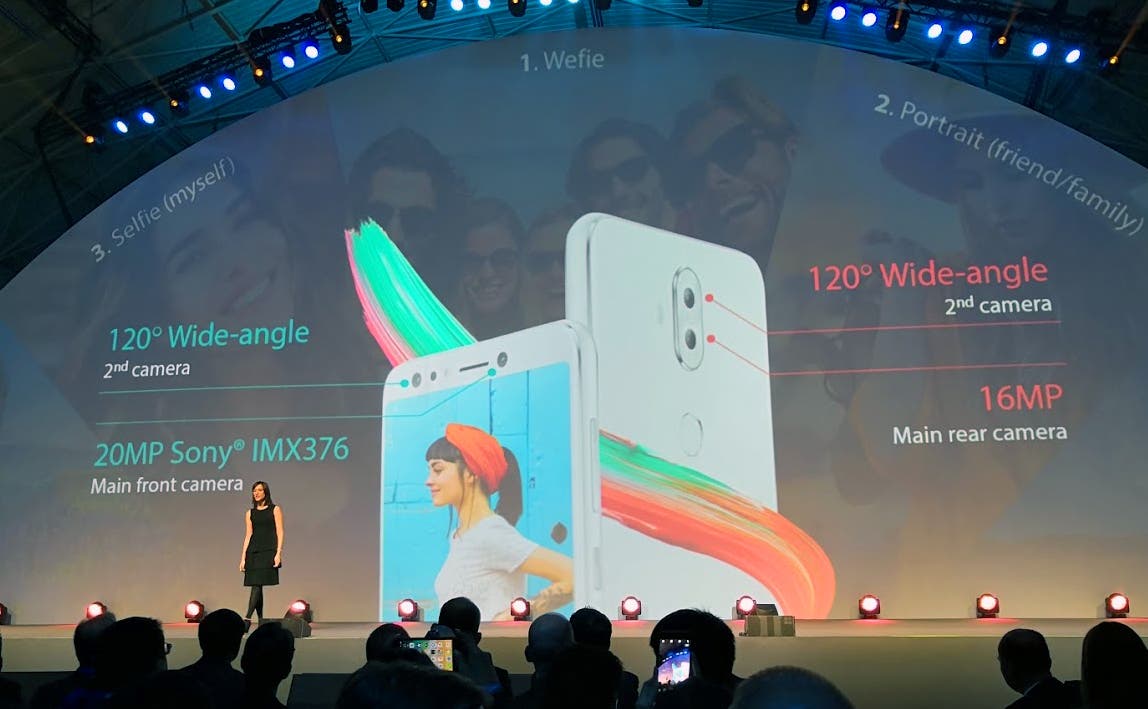 Cámaras del Asus Zenfone Lite