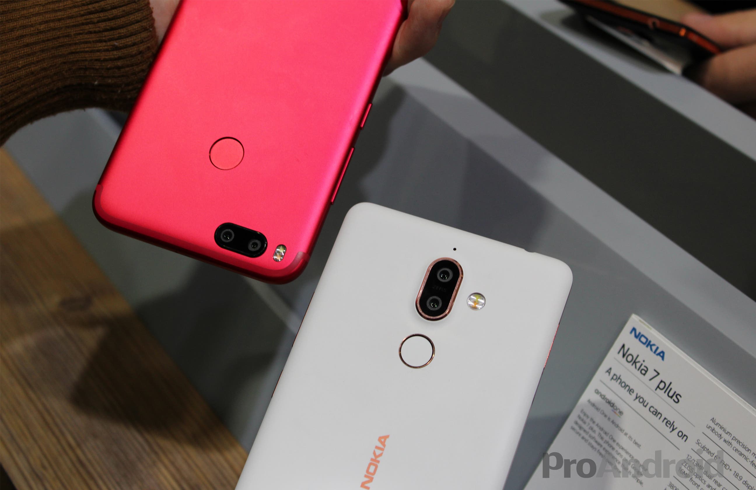 Nokia 7 Plus vs Xiaomi Mi A1 Cámaras