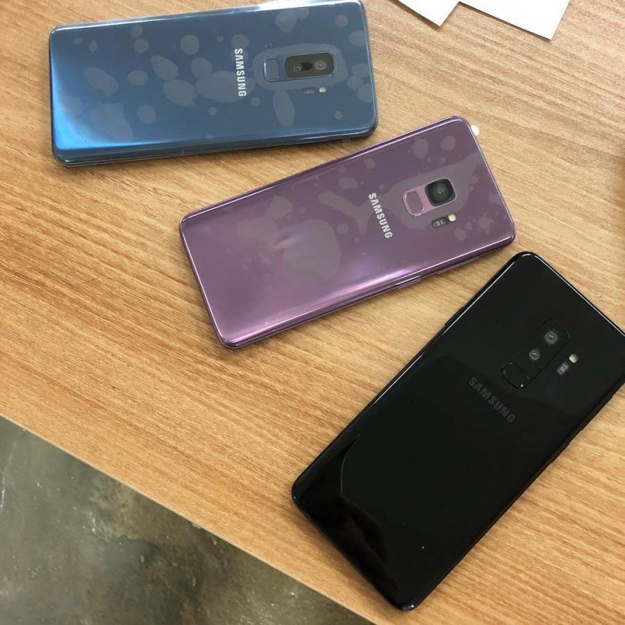 colores del samsung galaxy s9 y s9+
