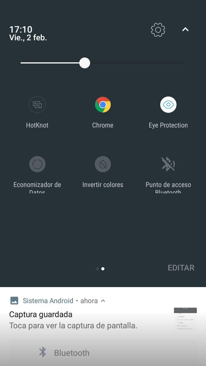 personalizar los ajustes rápidos de Android