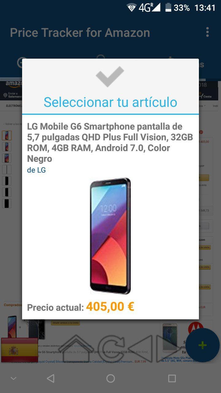 aplicacion Price Tracker for Amazon