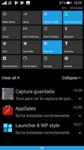 windows phone en android