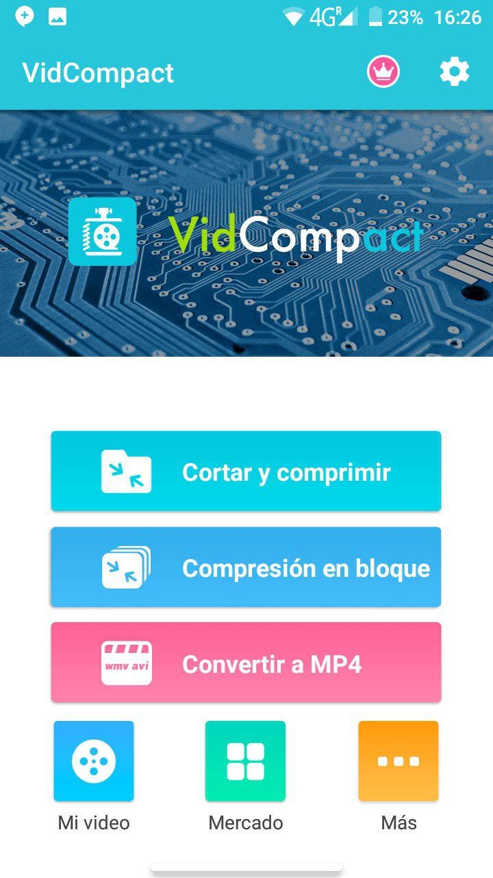 vidcompact aplicacion android