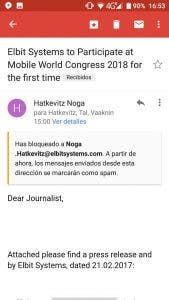 bloquear contactos en gmail para android