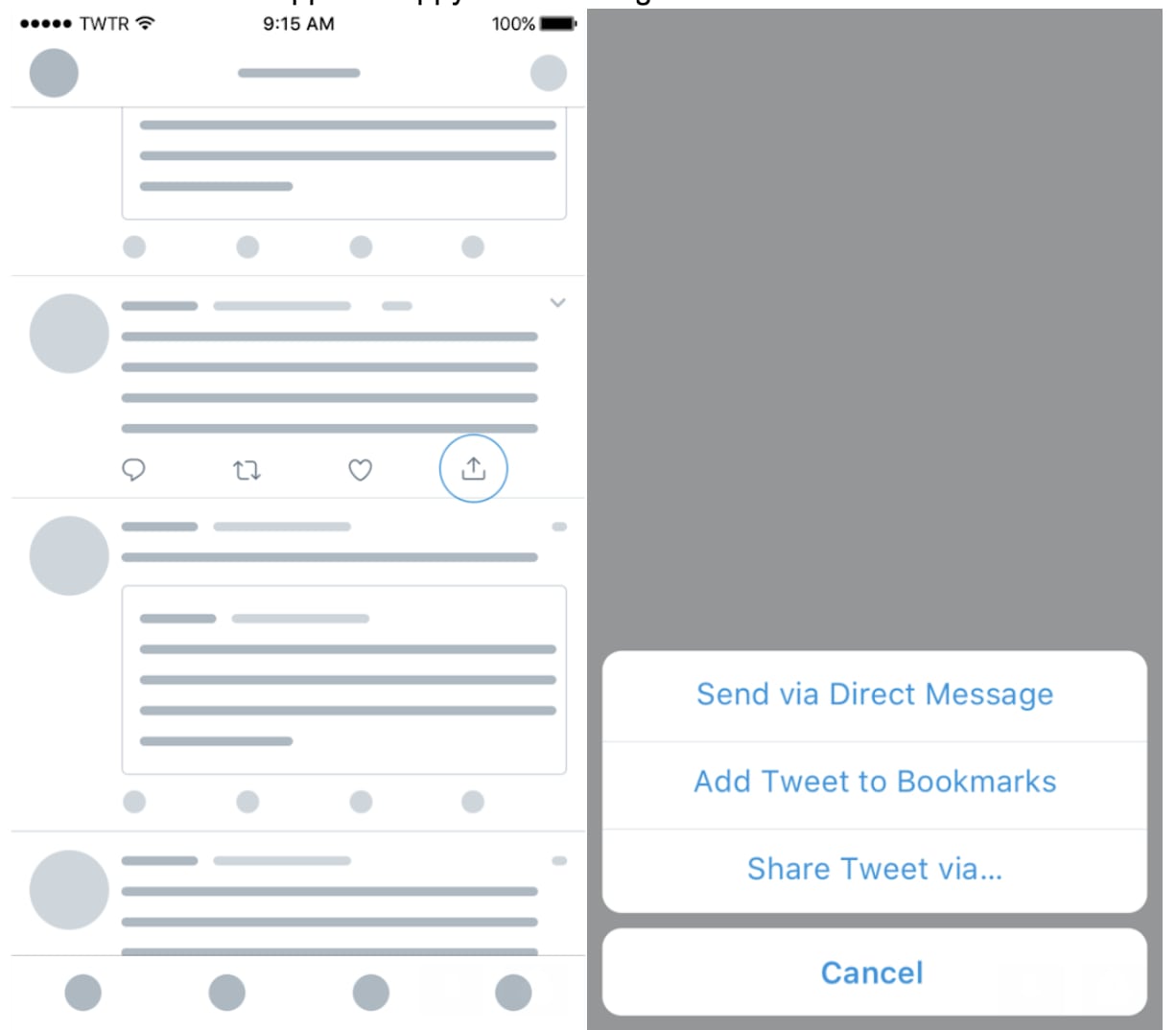marcadores de twitter