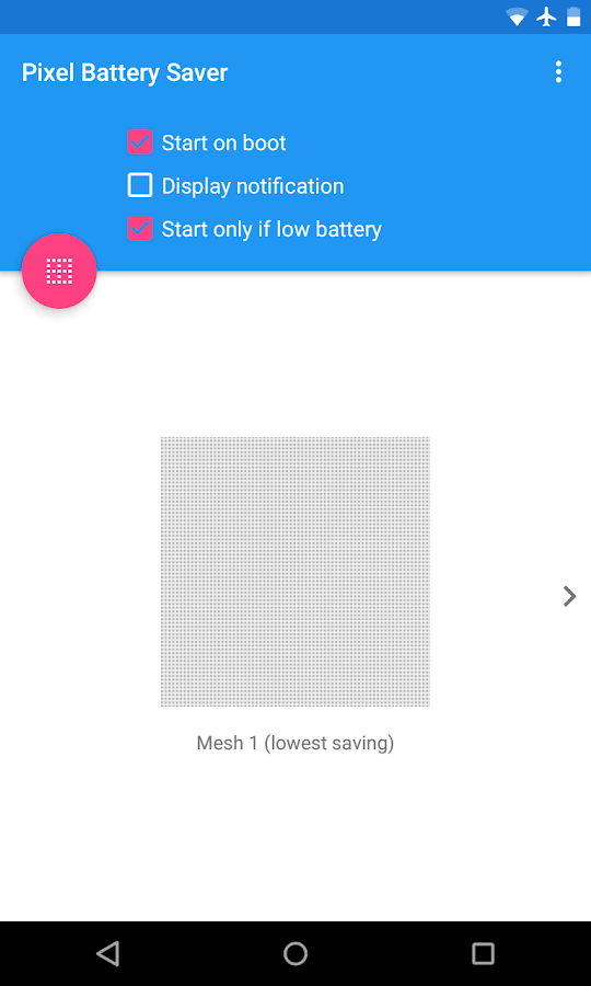aplicación de pixel battery saver
