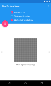 aplicación de pixel battery saver