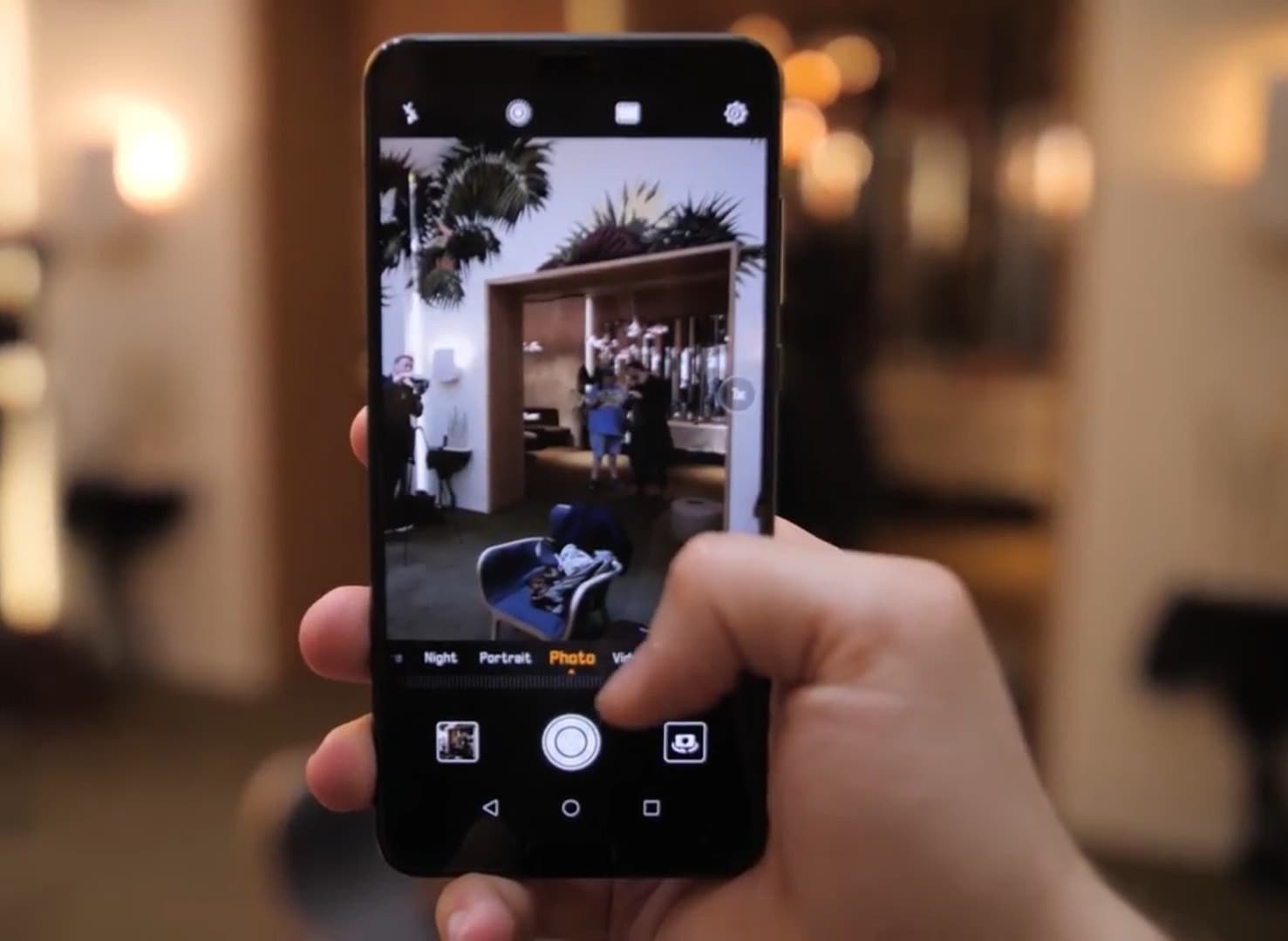 camara del Huawei p20 pro