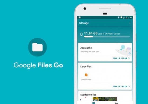 Google Files Go se actualiza para ahorrar más espacio en tu dispositivo