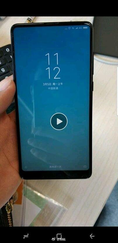 diseño del Xiaomi Mi MIX 2S