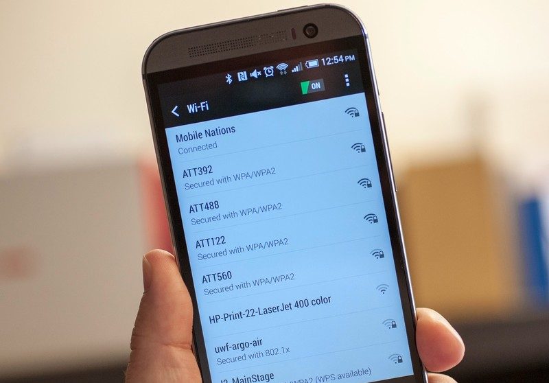 redes wifi en android