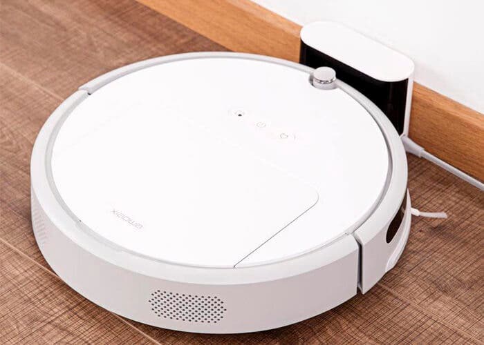 Aspirador inteligente de Xiaomi cargando