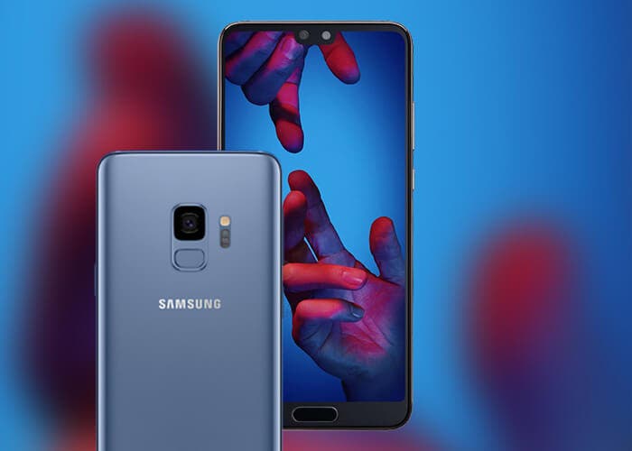 Huawei P20 vs Samsung Galaxy S9: comparativa de características