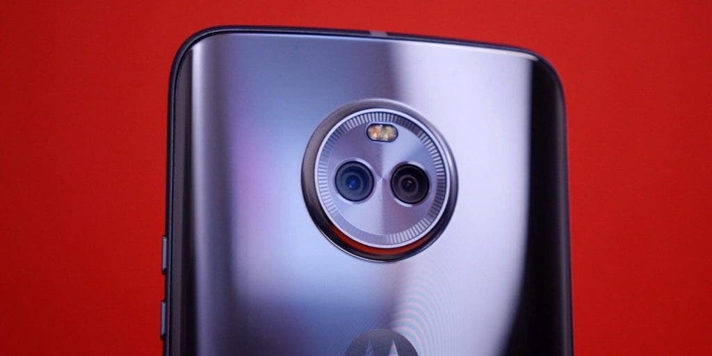 cámara del motorola moto x4