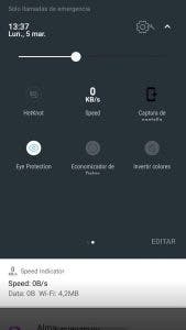 ver la velocidad de internet en android