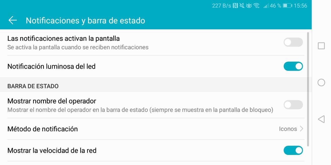 quitar nombre de operador en emui