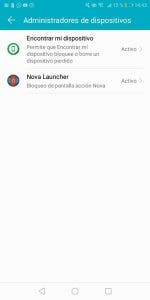 administrador de dispositivos en android
