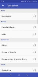 cambiar función al botón de Bixby