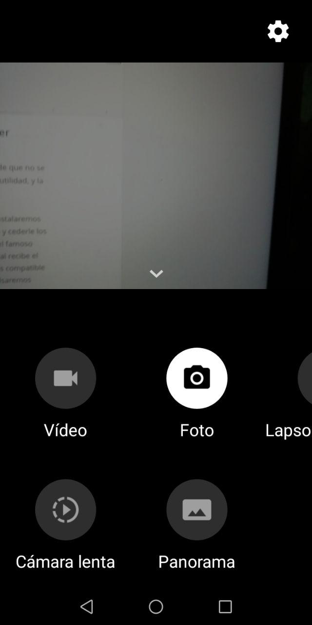 aplicación de cámara del OnePlus 5T