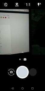 aplicación de cámara del OnePlus 5T