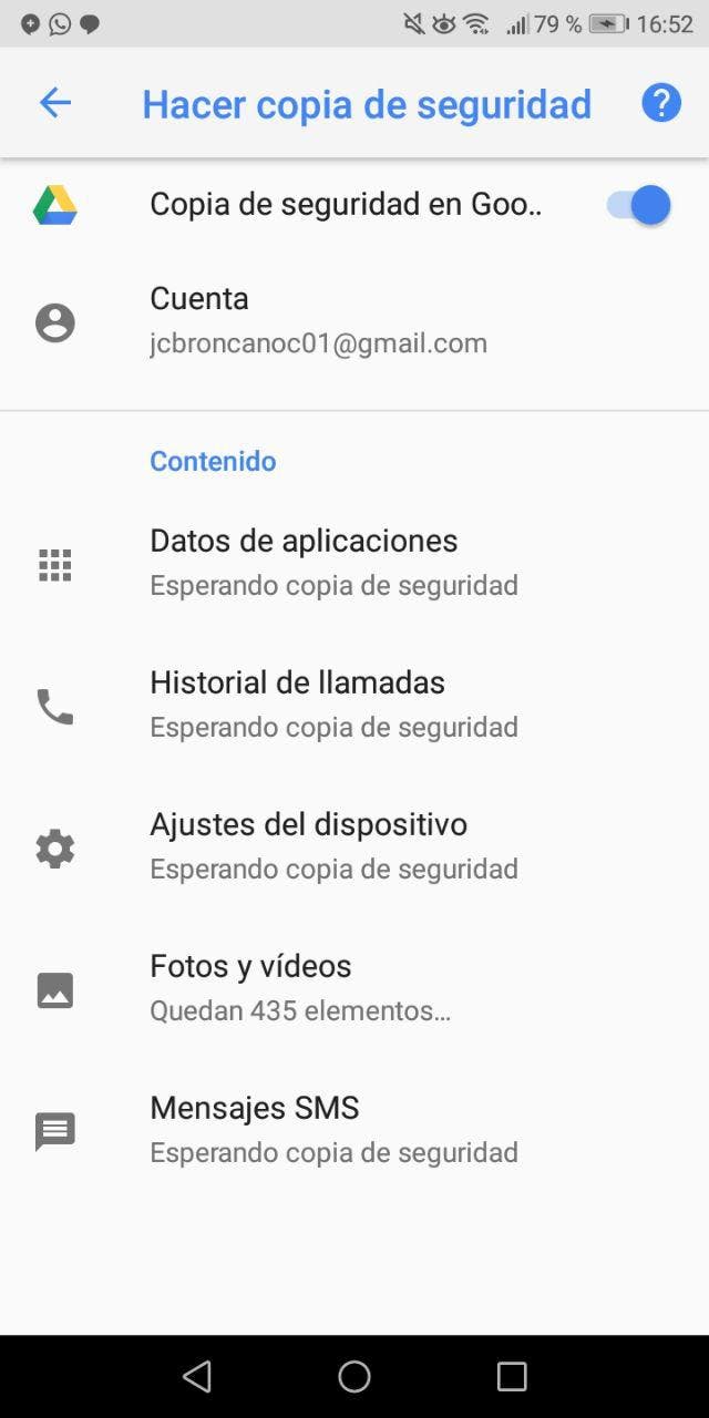 redes WiFi guardadas en Android