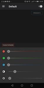 cambiar el rgb en android