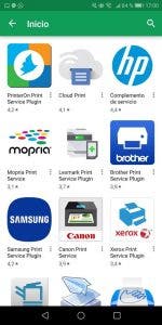 aplicaciones de impresora