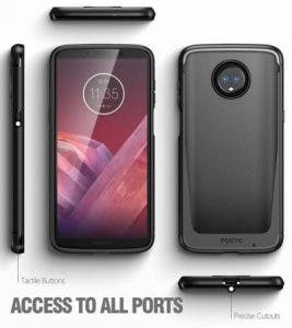 diseño del Motorola Moto Z3 Play