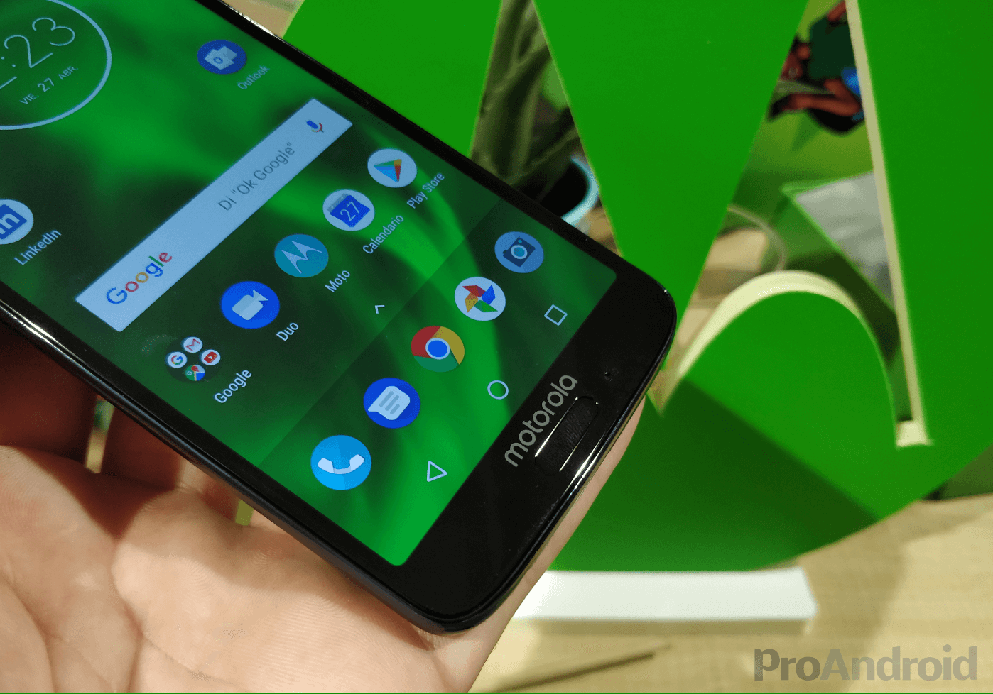 Android 9 moto g6 plus