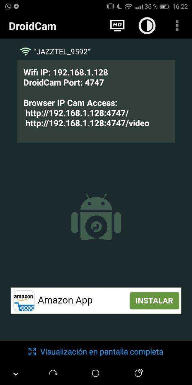 droidcam para android