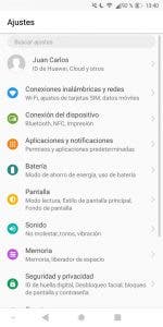 emui como android p
