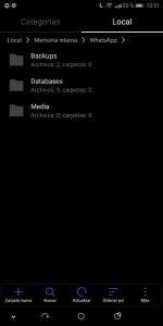 recuperar mensajes borrados de WhatsApp