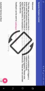 rotación de pantalla de Android P