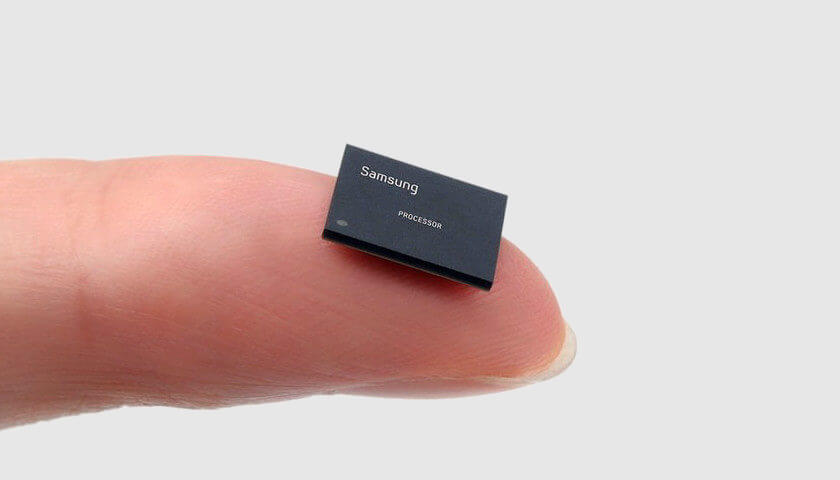 Procesador Samsung en un dedo