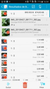 borrar archivos duplicados en Android