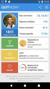 QuitNow! Dejar de fumar