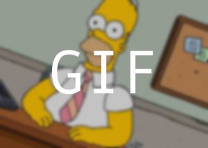 Homer Simpson gif