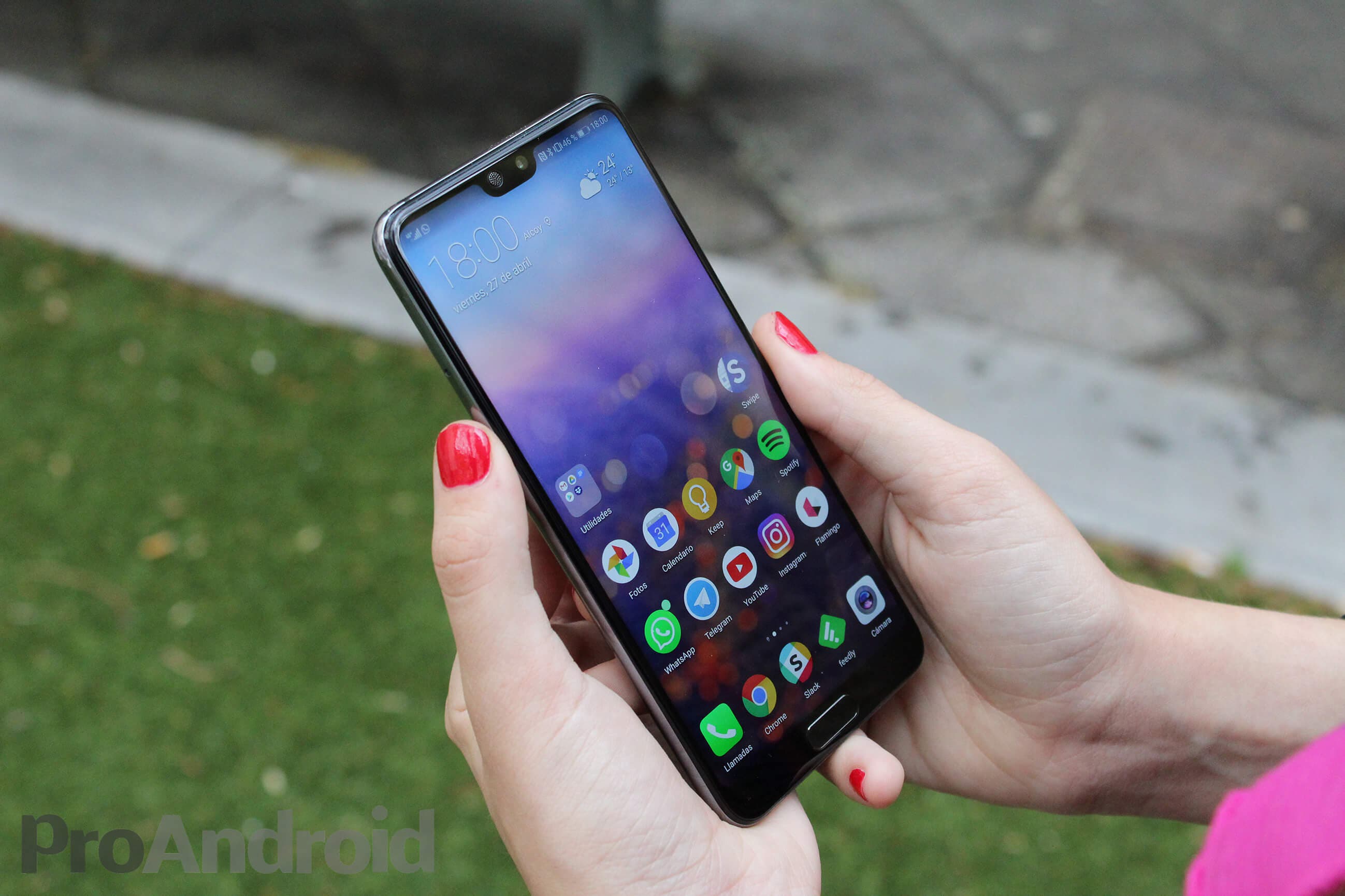 Pantalla del Huawei P20