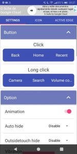 botones virtuales de Android