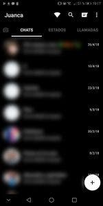 modo oscuro en Whatsapp