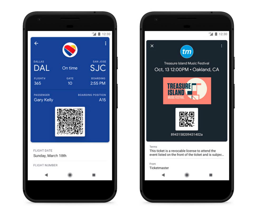 Google Pay en el smartphone