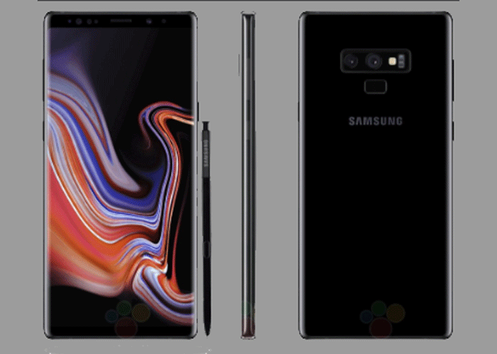 Las nuevas imágenes del Samsung Galaxy Note 9 en negro