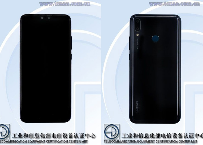 El Huawei Y9 (2019) se filtra en TENAA confirmando su diseño y especificaciones