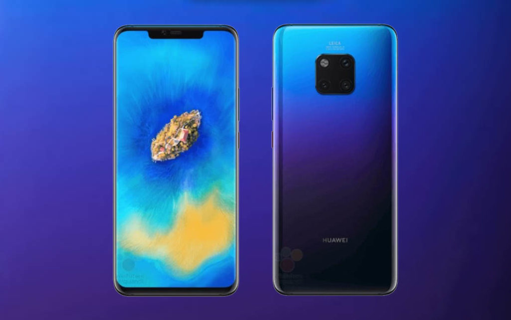 Se filtra el Huawei Mate 20 Pro en color azul en varias imágenes reales