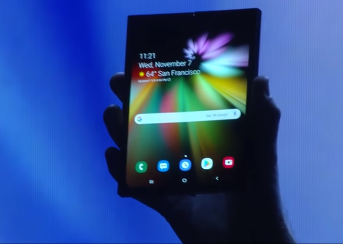 Samsung presenta su teléfono plegable para 2019